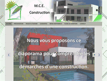 Tablet Screenshot of mce-construction.com